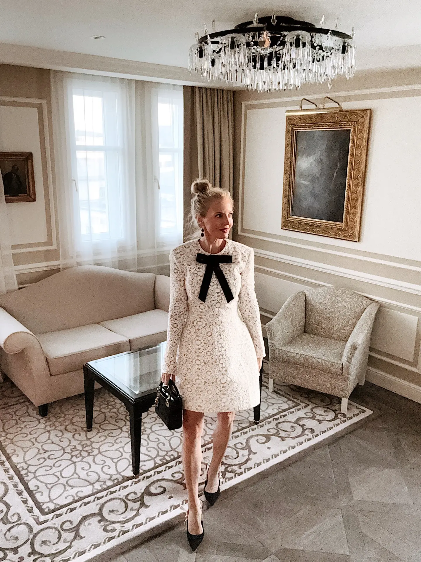 stunning special occasions Bronx and Banco dress for Mozart concert for perfect European inspired outfits