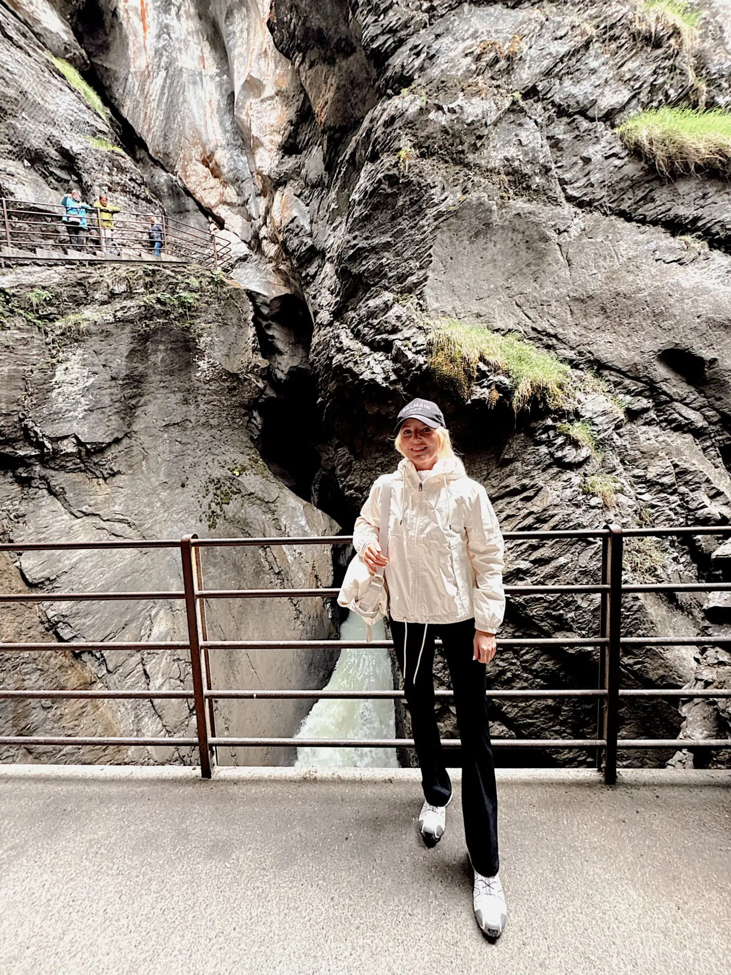 North Face rain jacket, a must have layer on your European Adventure