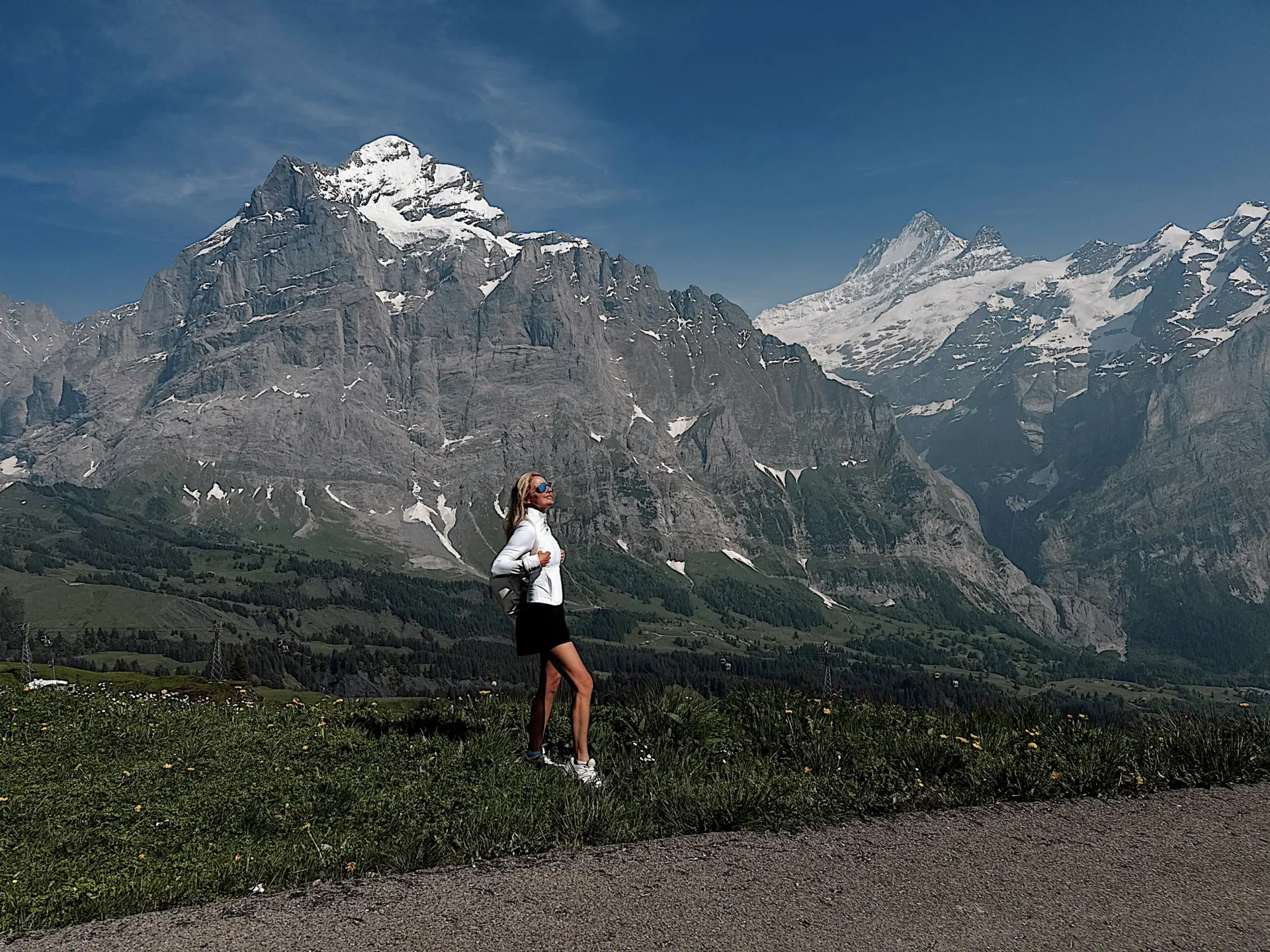 switzerland hiking in lululemon and free people runsie, Eurpean Inspired outfits
