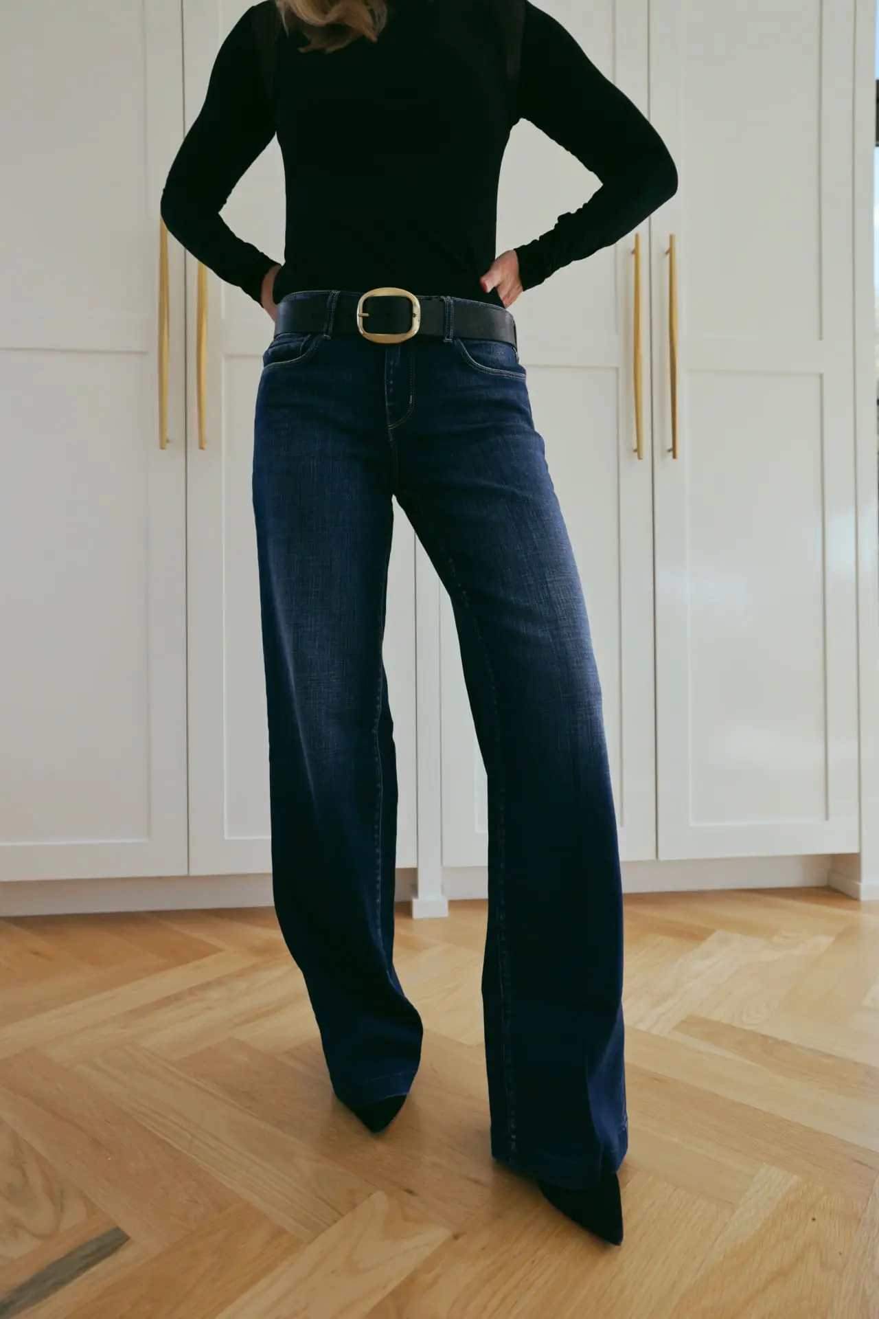 L'agence Scottie wide leg jeans, top sellers of september