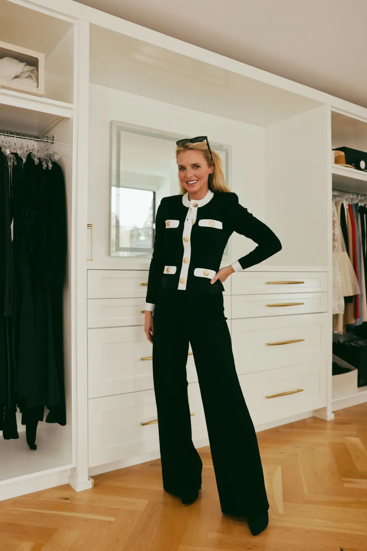 color-blocking flattering styles for big busts