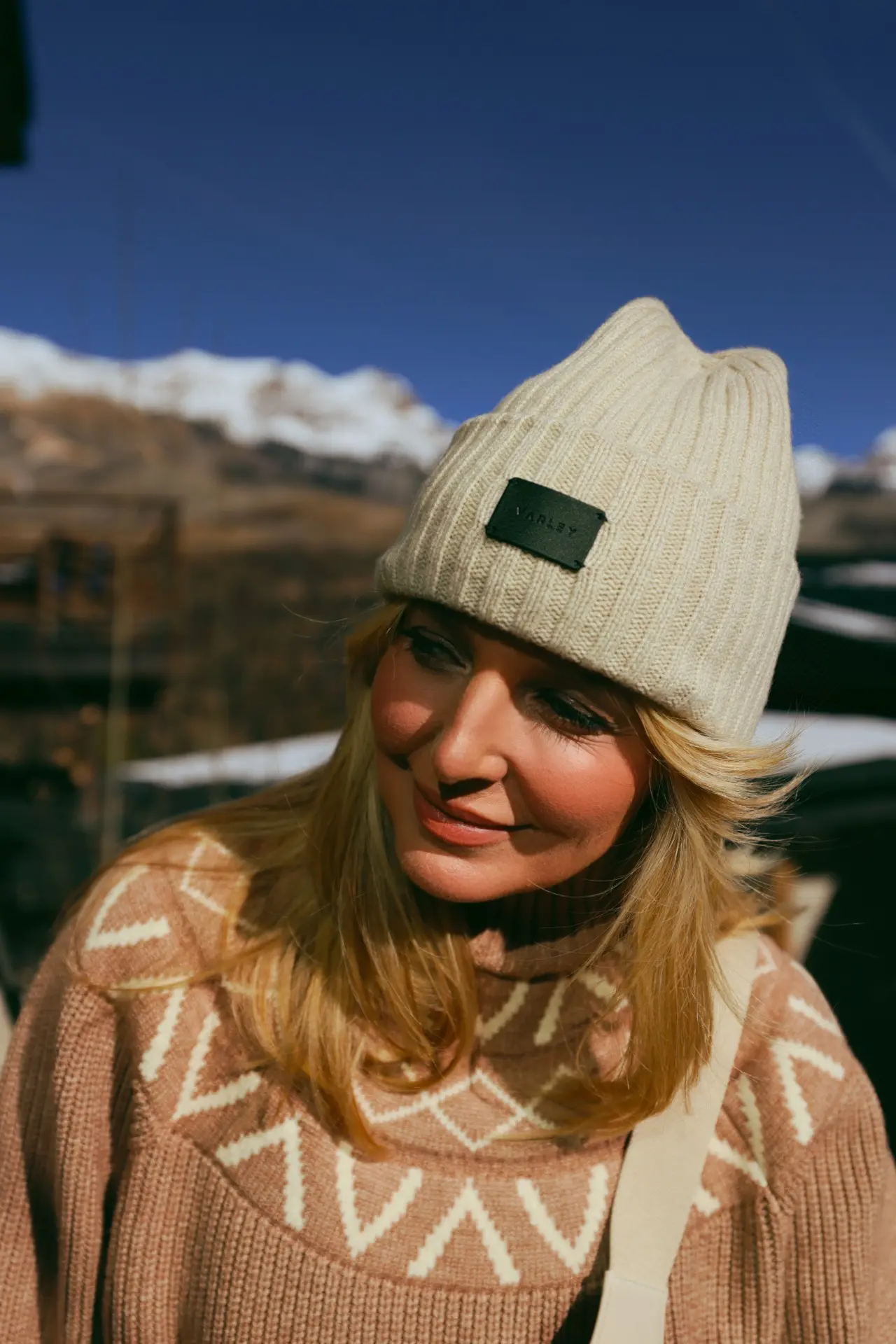 Varley bit knit beanie for a perfectly cozy-chic gift 
