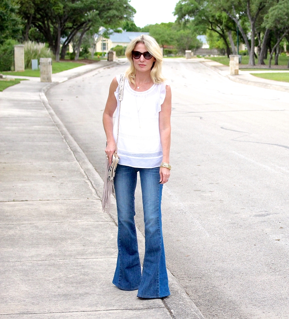 How To Wear Flared Jeans