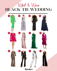 8 Beautiful Dresses You Can Wear To Your Next Black-Tie Wedding