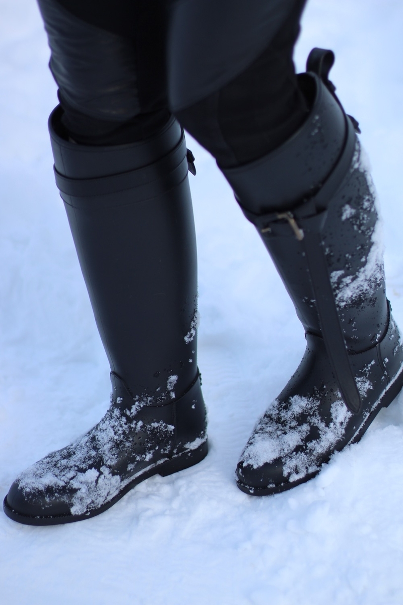 Rain Boots and Socks in the Snow: A Do 