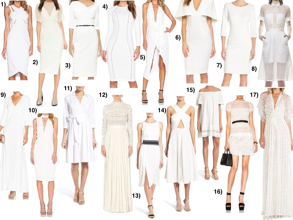 The Style Buzz: Little White Dress