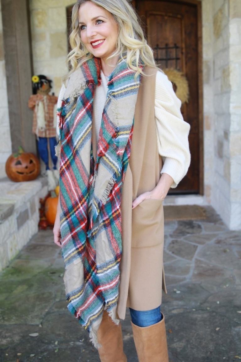Ten Ways To Wear a Blanket Scarf - Busbee Style | Erin Busbee