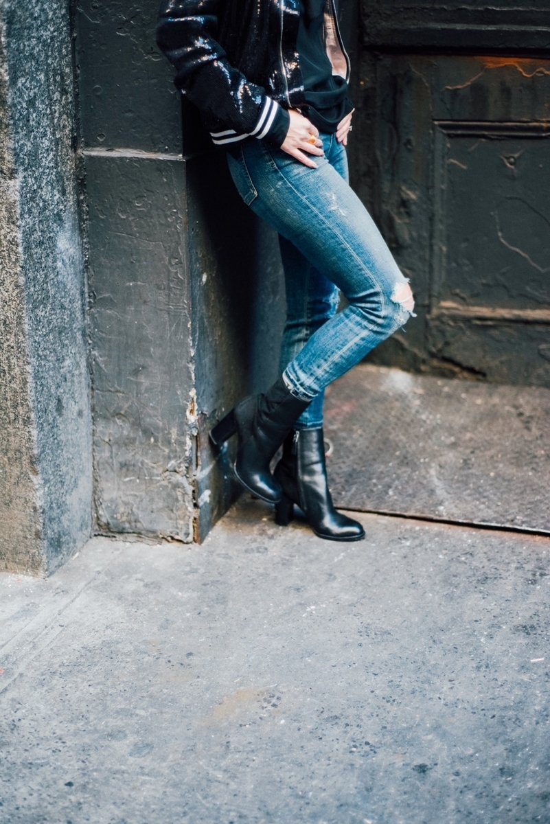 mid calf booties by sam edelman look great with cropped pants and jeans, and over skinny jeans