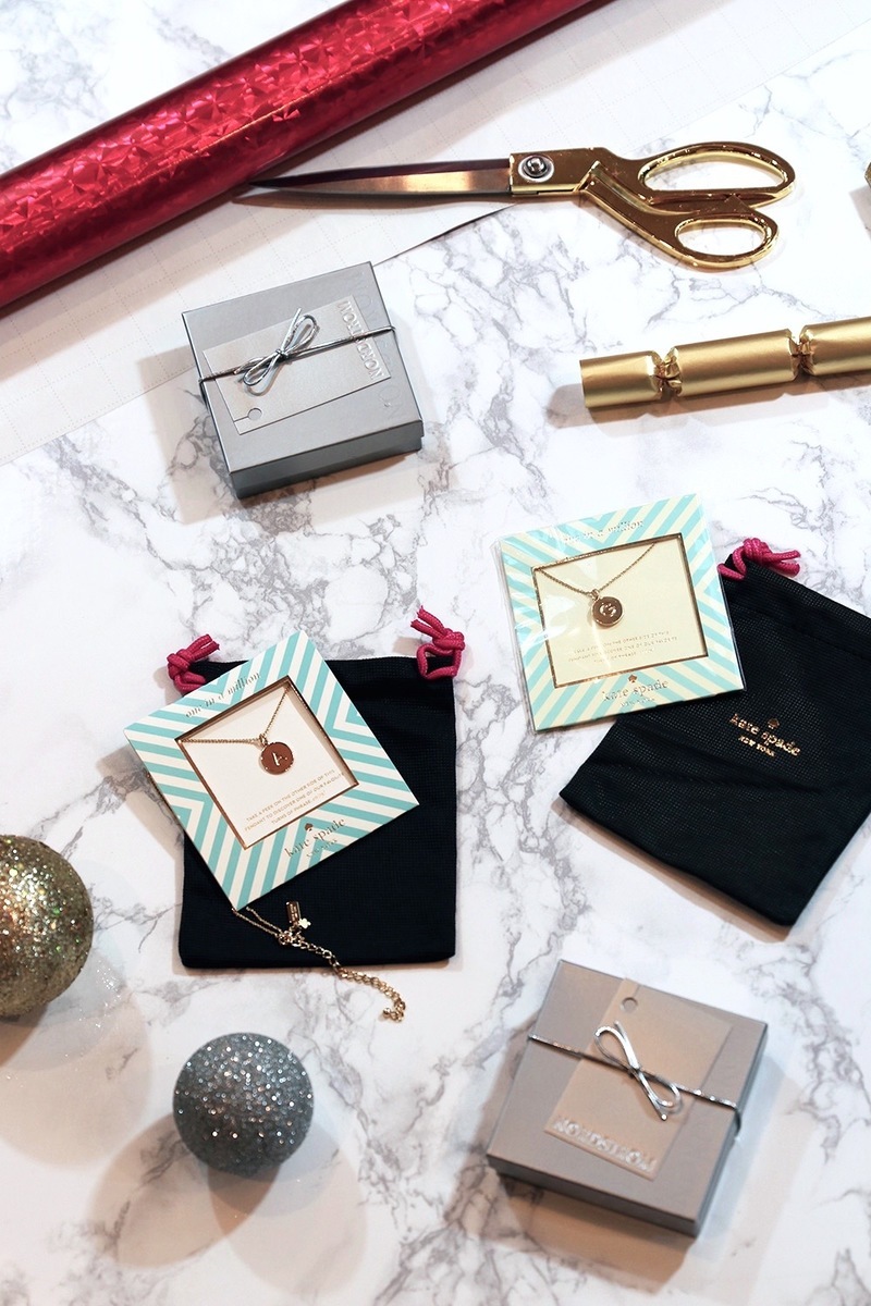 Jewelry gift ideas for the holidays, these pendant necklaces from nordstrom by Kate spade