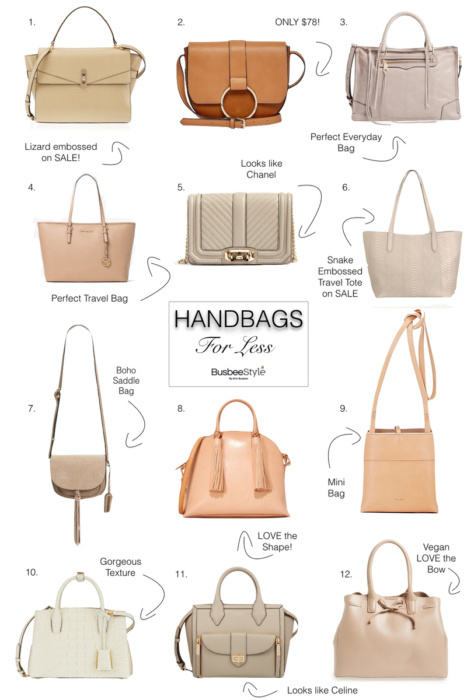 High End Handbags | Neutral Bags for Every Budget BusbeeStyle.com