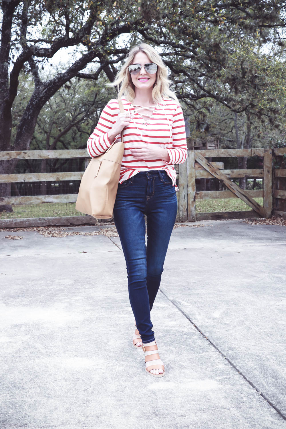 spring capsule wardrobe from old navy with erin busbee, busbeestyle.com, fashion blogger and fashion youtuber from san antonio, texas