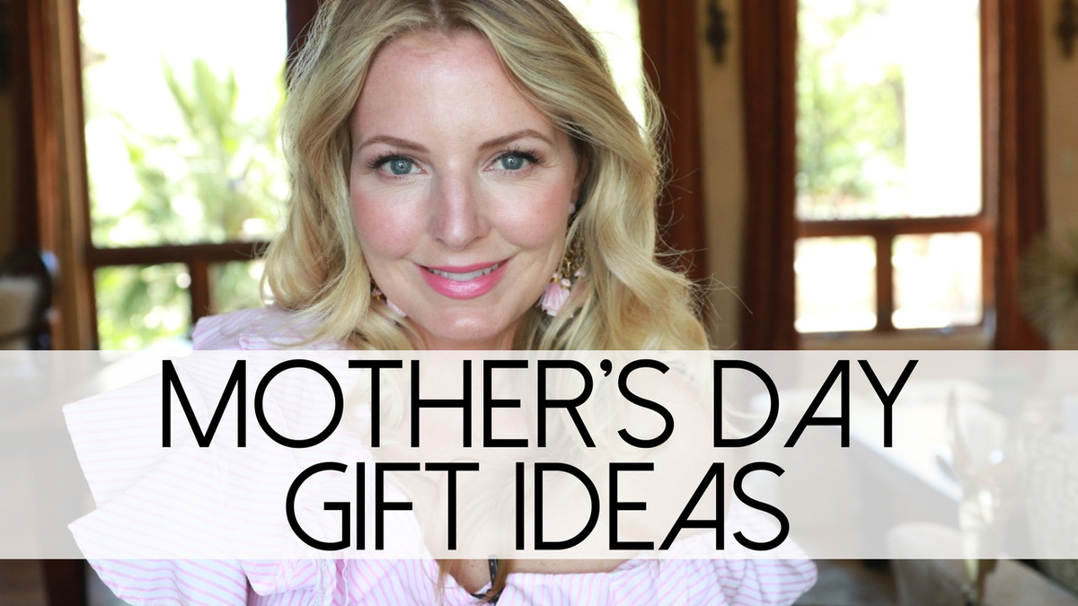 Mother's day gift ideas in this video and post including handbags, framed pictures, digital prints, photo books, cardigan by Barefoot dreams, canvas print, skincare by colleen rothschild