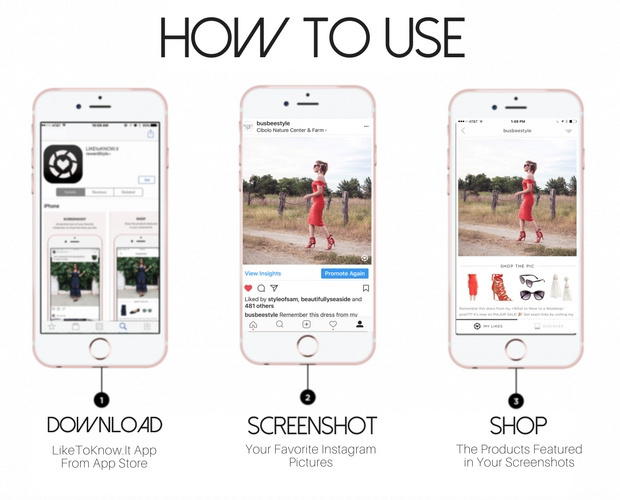 how to use the new liketoknow.it app, 