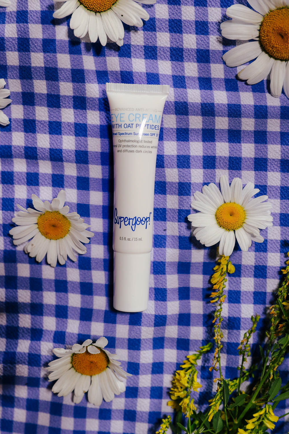 supergoop eye cream with SPF sun protection, anti-aging, moisturizing, sunscreen for your eyes