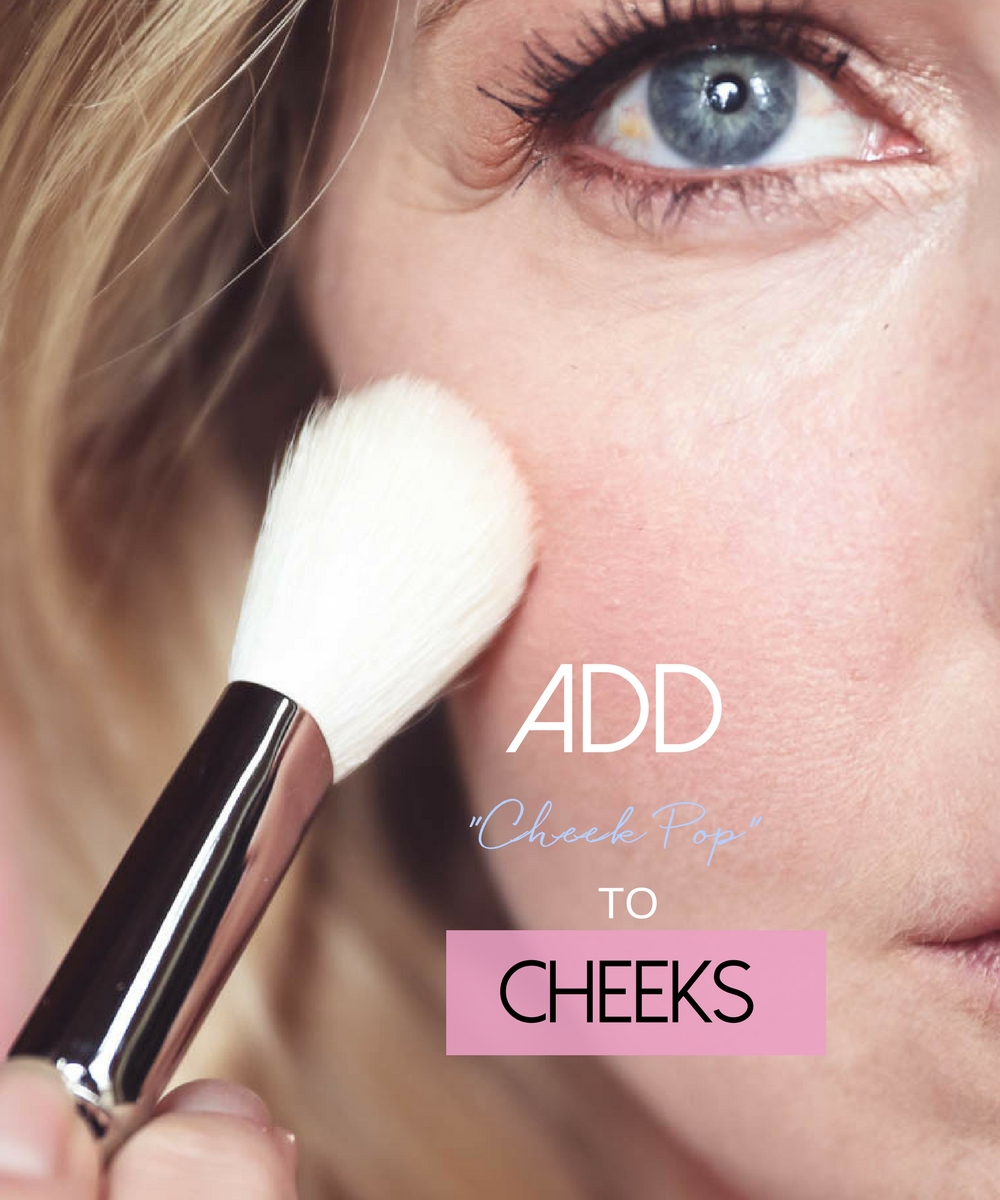 5-Minute makeup routine featuring charlotte tilbury instant look palette, cheek swish, cheek pop