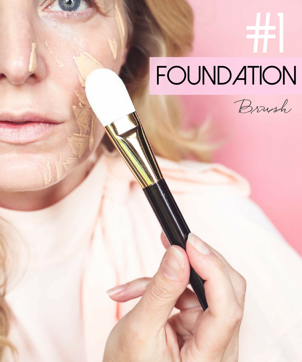 Makeup Brushes Every Woman Should Own, this is a dense synthetic tom ford foundation brush