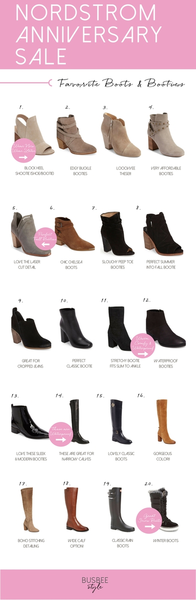 Favorite boots and booties nordstrom anniversary sale 2017