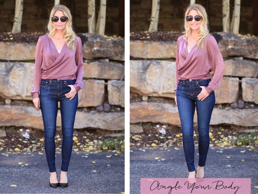 Look great in pictures, how to tips and tricks so you look amazing in pictures! By Fashion blogger Erin Busbee of Busbee Style from Telluride Colorado