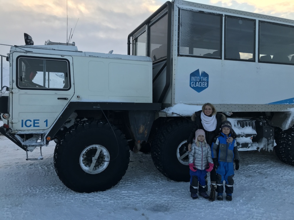 Iceland Trip | Lifestyle Blogger, Erin Busbee of Busbee Style and her family on "Into the Glacier" experience in Iceland