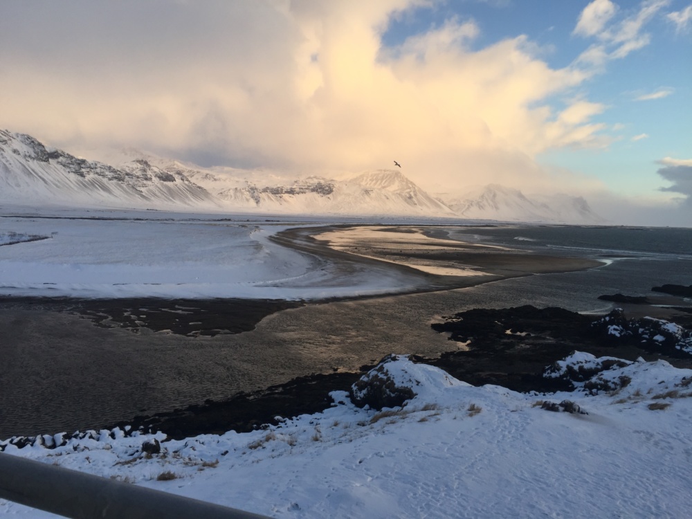Everything you need to know about planning a trip to Iceland, view of the beach from Hotel Budir
