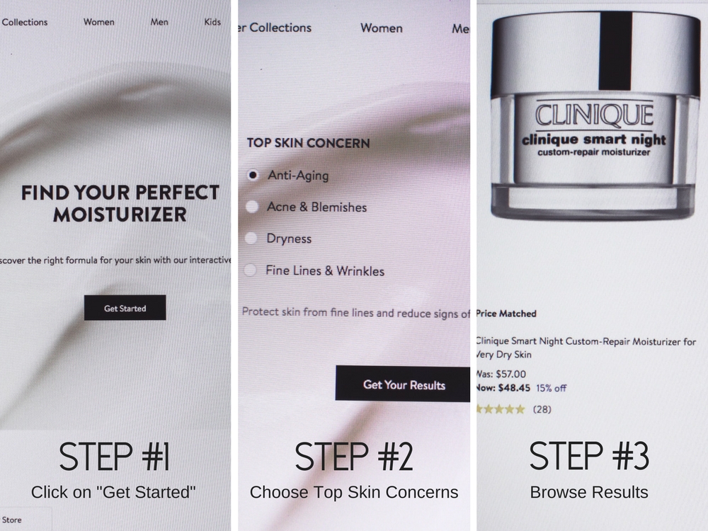 Flawless skin, Nordstrom Moisturizer Guide, easy way to find the right moisturizer lotion for your skin type