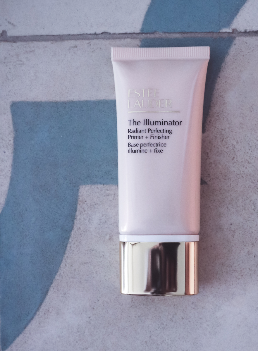 flawless skin, featuring estee lauder illuminator and primer for the face, apply before foundation, beauty over 40, beauty blogger Erin Busbee of Busbee Style