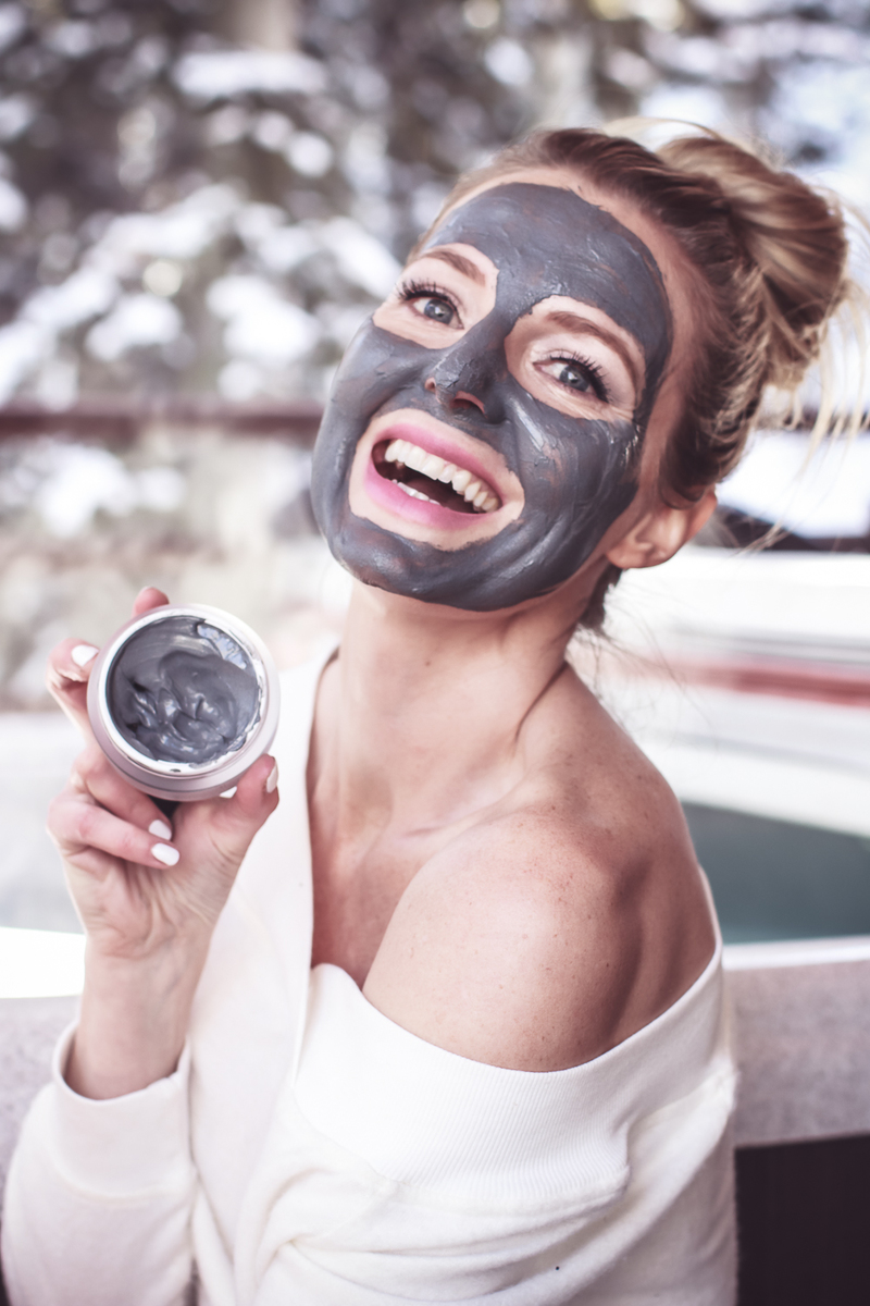 Spa Day, how to have a spa day at home, featuring colleen rothschild clarifying detox mask, beauty blogger over 40, Erin Busbee of Busbee Style