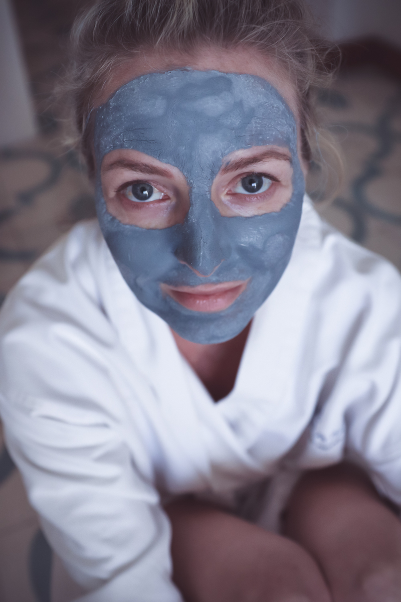Flawless skin, tips for glowing, youthful skin, use a charcoal mask, a Korean beauty secret, like Clinique's charcoal purifying mask. Reviewed by beauty blogger, Erin Busbee of Busbee Style, beauty over 40