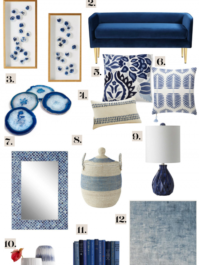 Feeling Blue? Add Instant Life and Cheer To Your Home Story