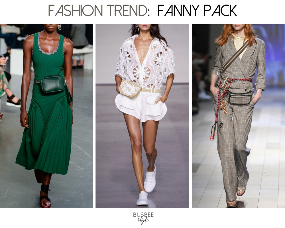 Spring Fashion Trends 2018, fanny pack or belt bag is one of the trends for the season, curated by fashion blogger Erin Busbee of Busbee Style