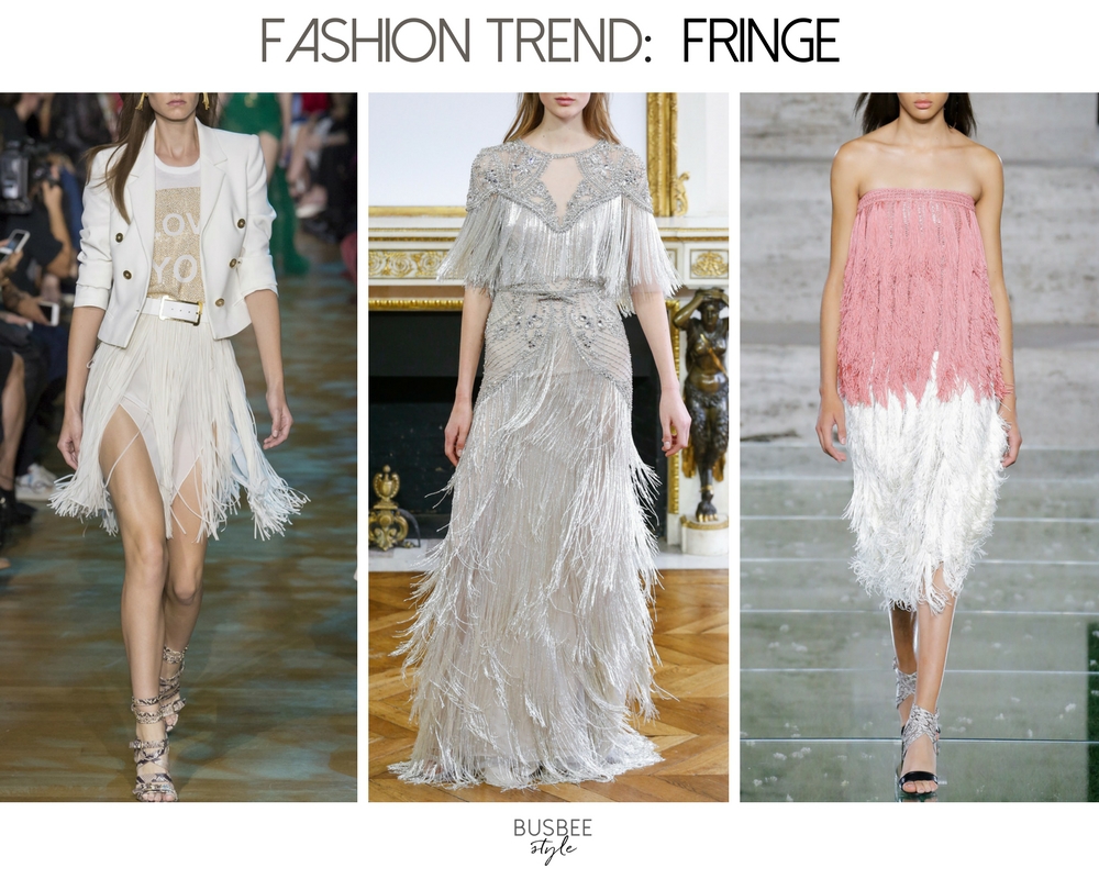 Spring Fashion Trends 2018, fringe and tassels are one of the trends of the season, fashion trends for the season, curated by fashion blogger Erin Busbee of Busbee Style