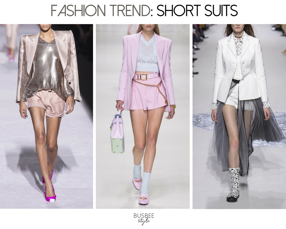 Spring Fashion Trends 2018 including shorts suit sets, curated by fashion blogger Erin Busbee of BusbeeStyle.com