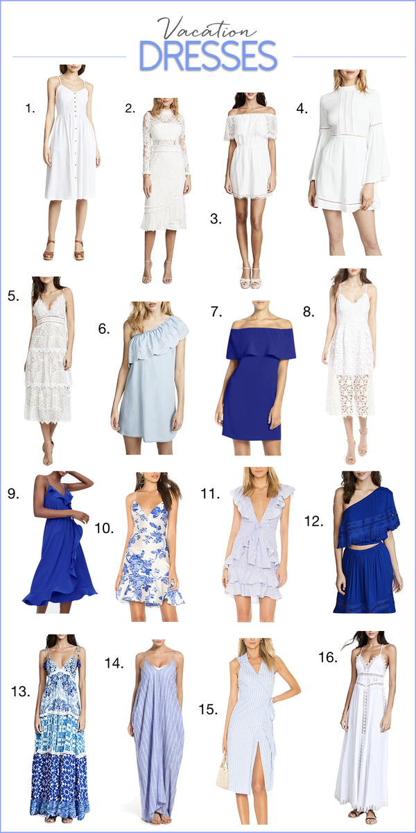 vacation dresses for the beach