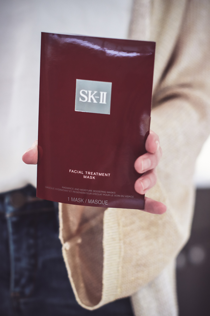 SK II Facial Treatment Mask Review, beauty blogger over 40 Erin Busbee of BusbeeStyle.com gives us the scoop on this face mask