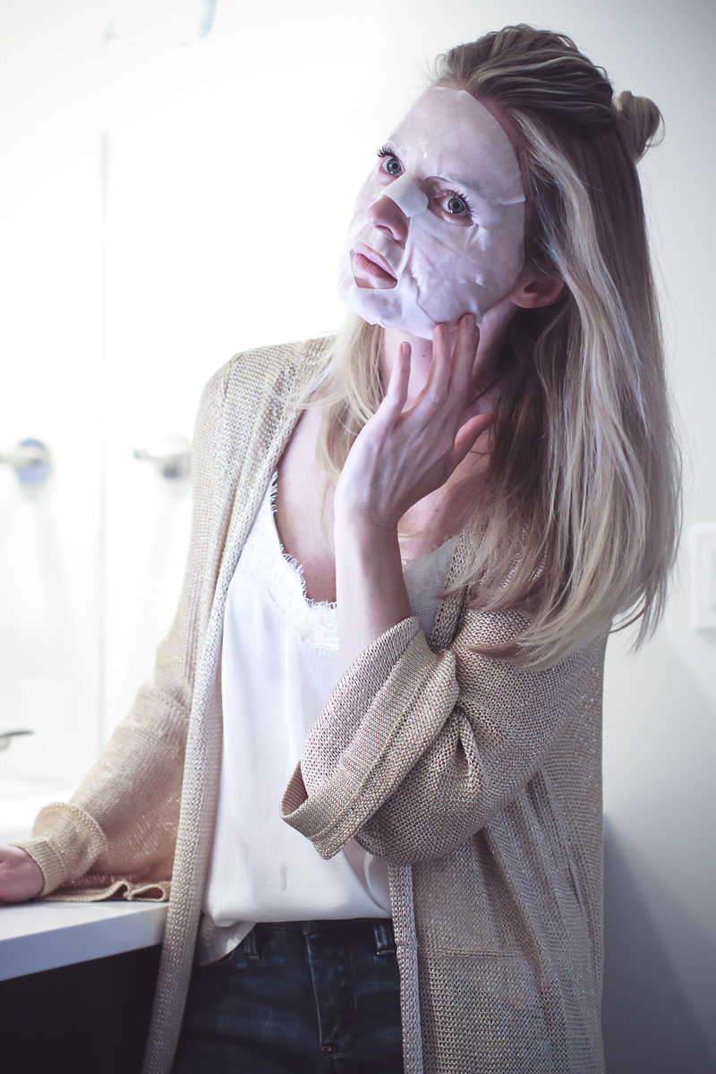 SK II Facial Treatment Mask Review, beauty blogger over 40 Erin Busbee of Busbee Style gives us the scoop on this face mask, is it worth the money?
