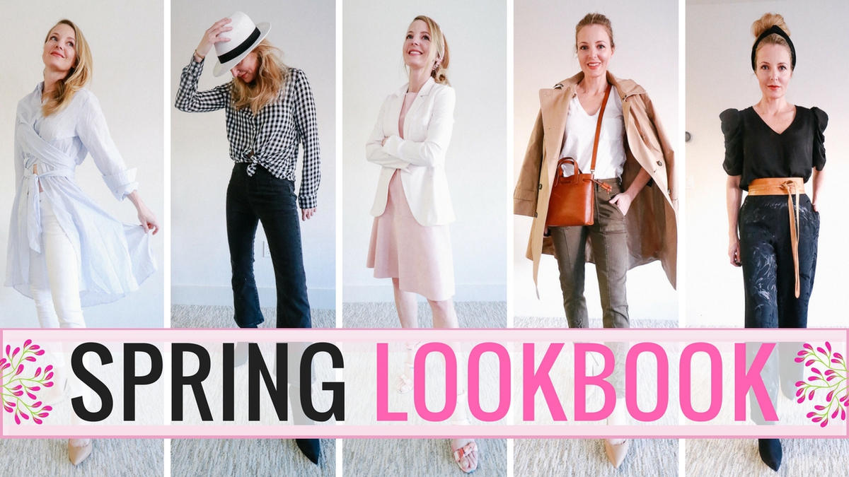 Spring lookbook, outfit ideas with Erin Busbee of Busbee Style 