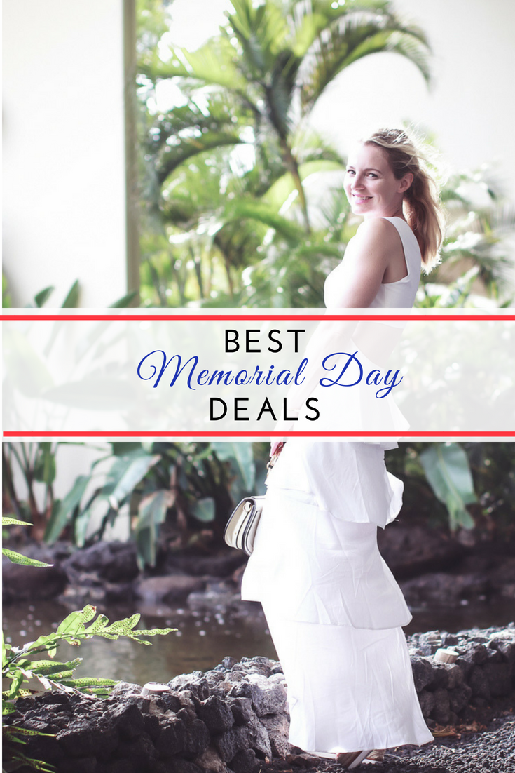 Memorial Day Deals and sales, a complete list by fashion blogger Erin Busbee