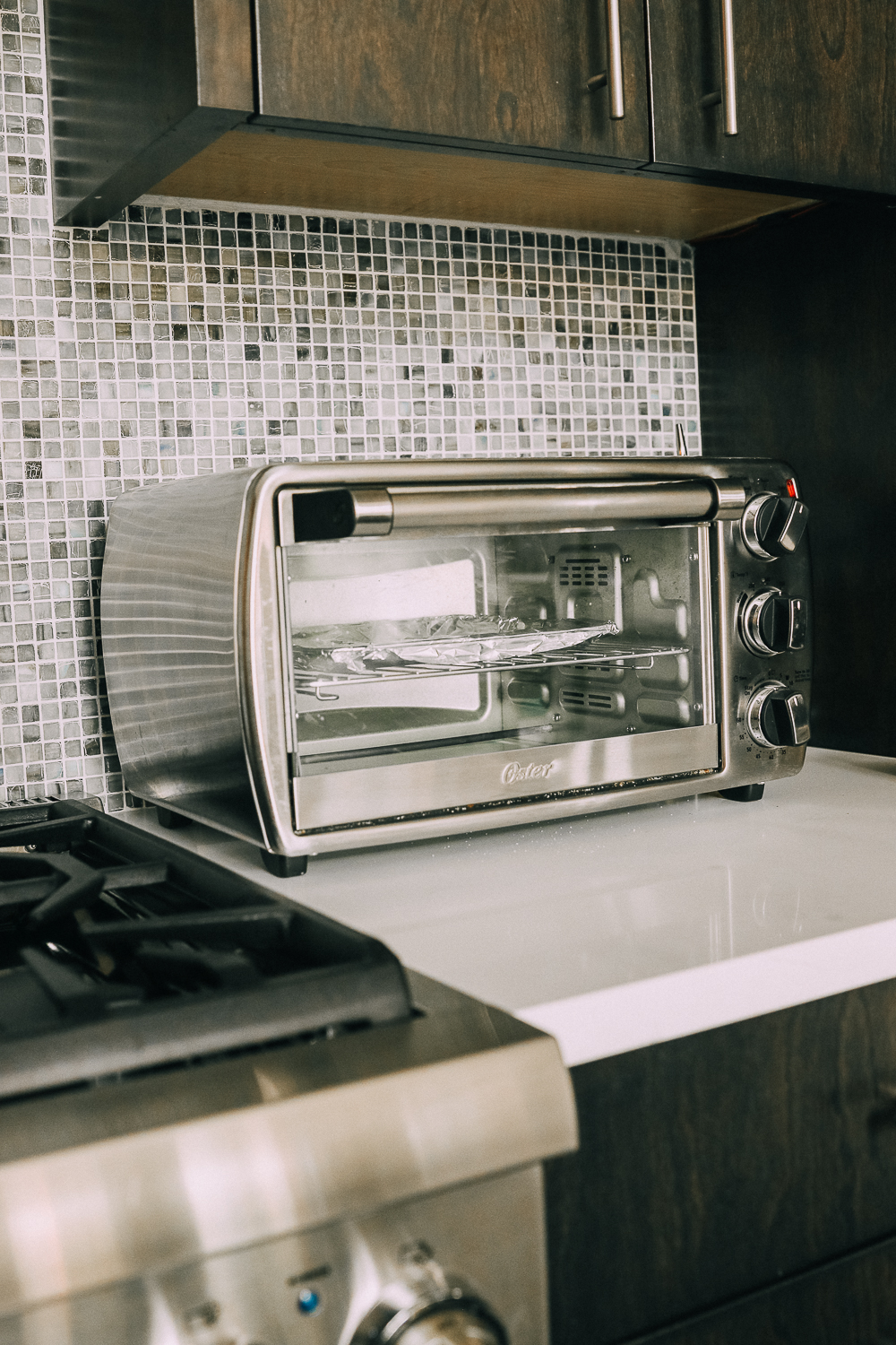 Top 5 Kitchen essentials modern mountain kitchen including a toaster oven by Oster