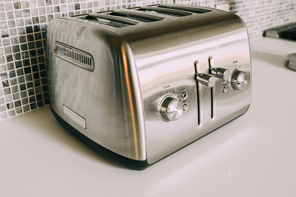 Top 5 Kitchen essentials modern mountain kitchen including an Oster double toaster