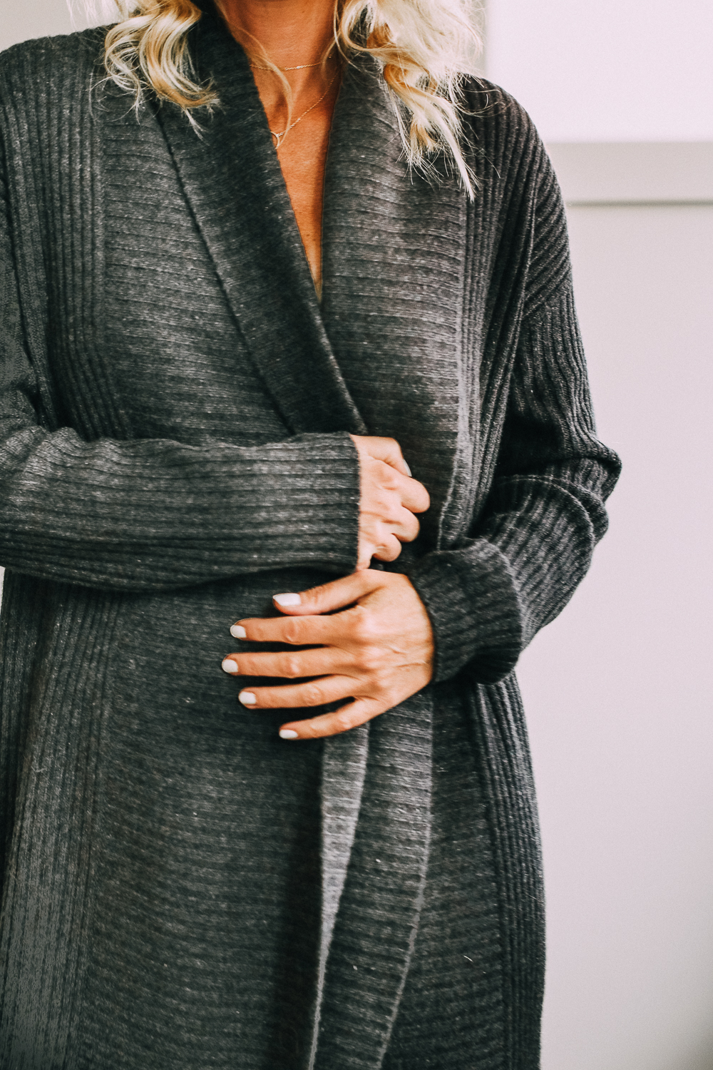 Nordstrom Anniversary Sale Still in Stock featuring a charcoal gray cashmere cardigan by Halogen