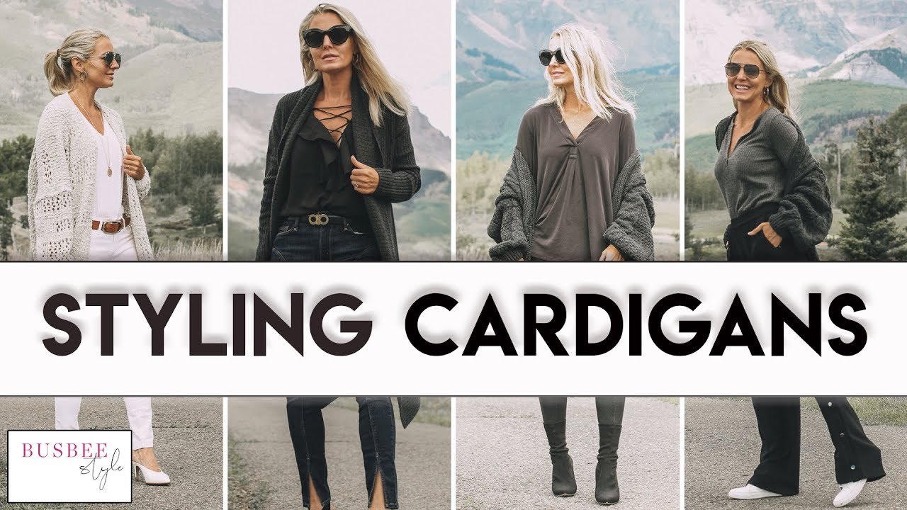 How to Wear a Long Cardigan - The Real Fashionista