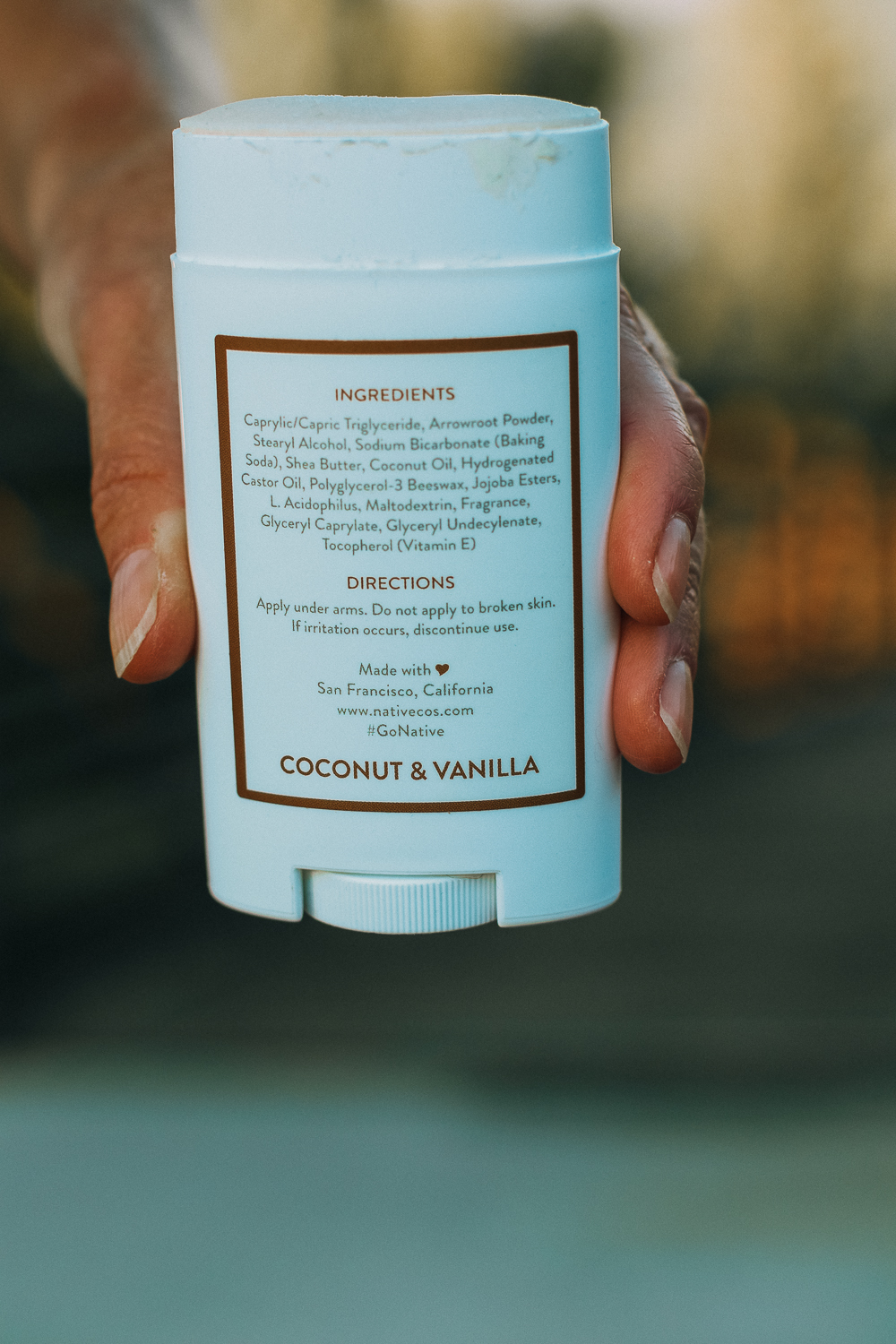 Natural deodorant and why you should switch, Native deodorant works well, even with heavy exercise and running, review of Native deodorant by fashion blogger Erin Busbee trail running in the mountains of colorado