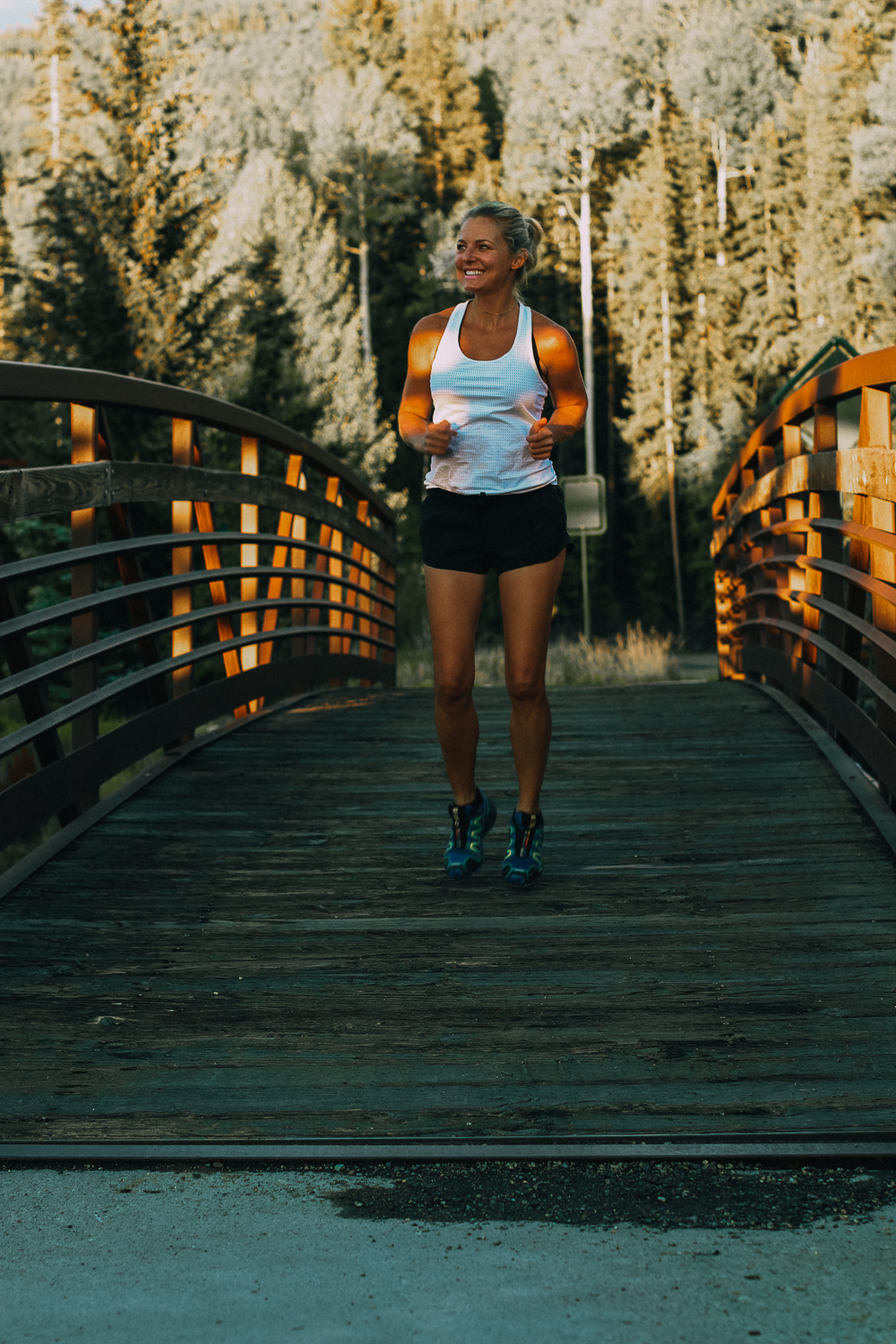 Natural deodorant and why you should switch, Native deodorant works well, even with heavy exercise and running, review of Native deodorant by fashion blogger Erin Busbee trail running in the mountains of colorado