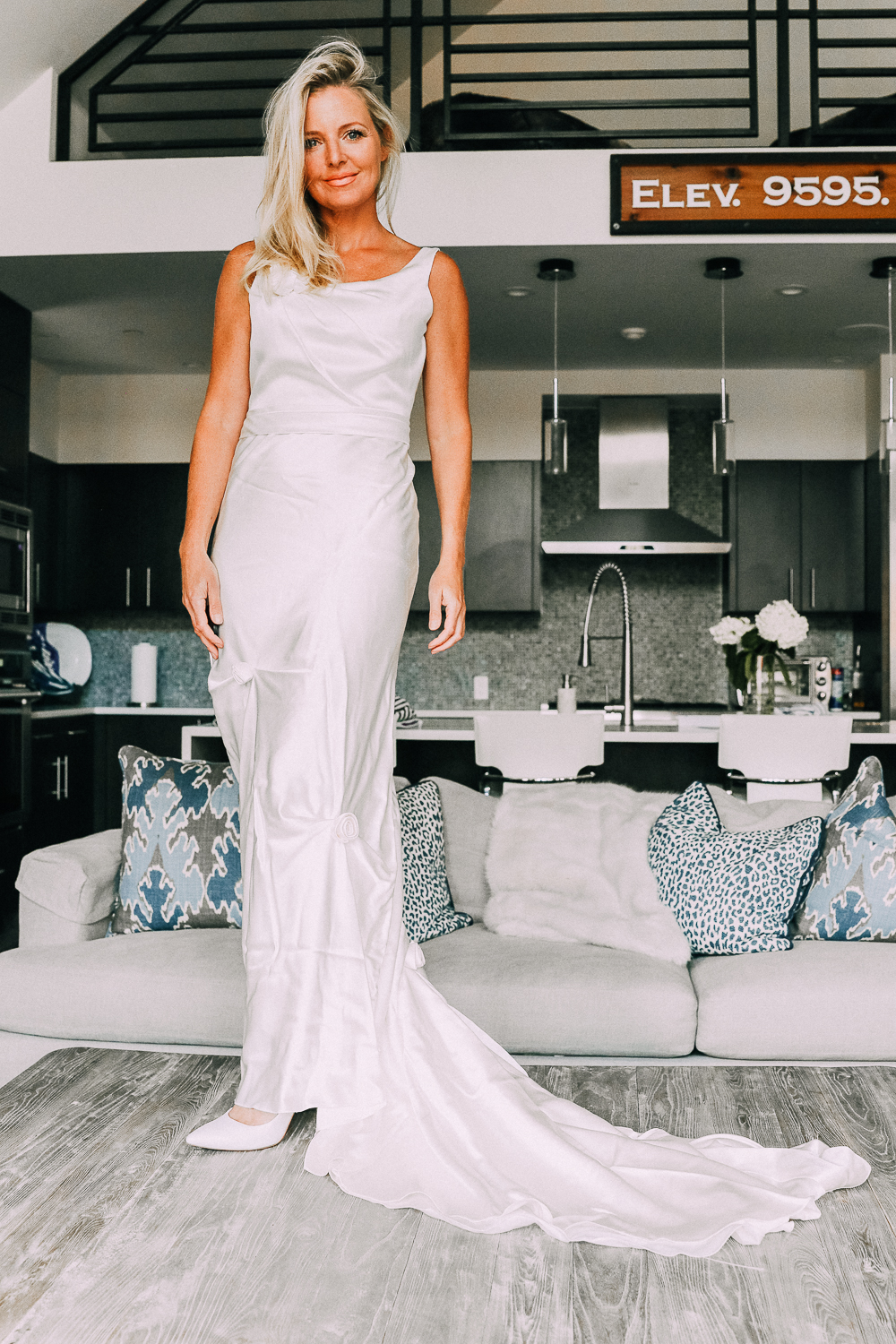 Preserving your wedding dress, should you open the box, featuring a silk gown by Elizabeth Fillmore on fashion blogger Erin Busbee