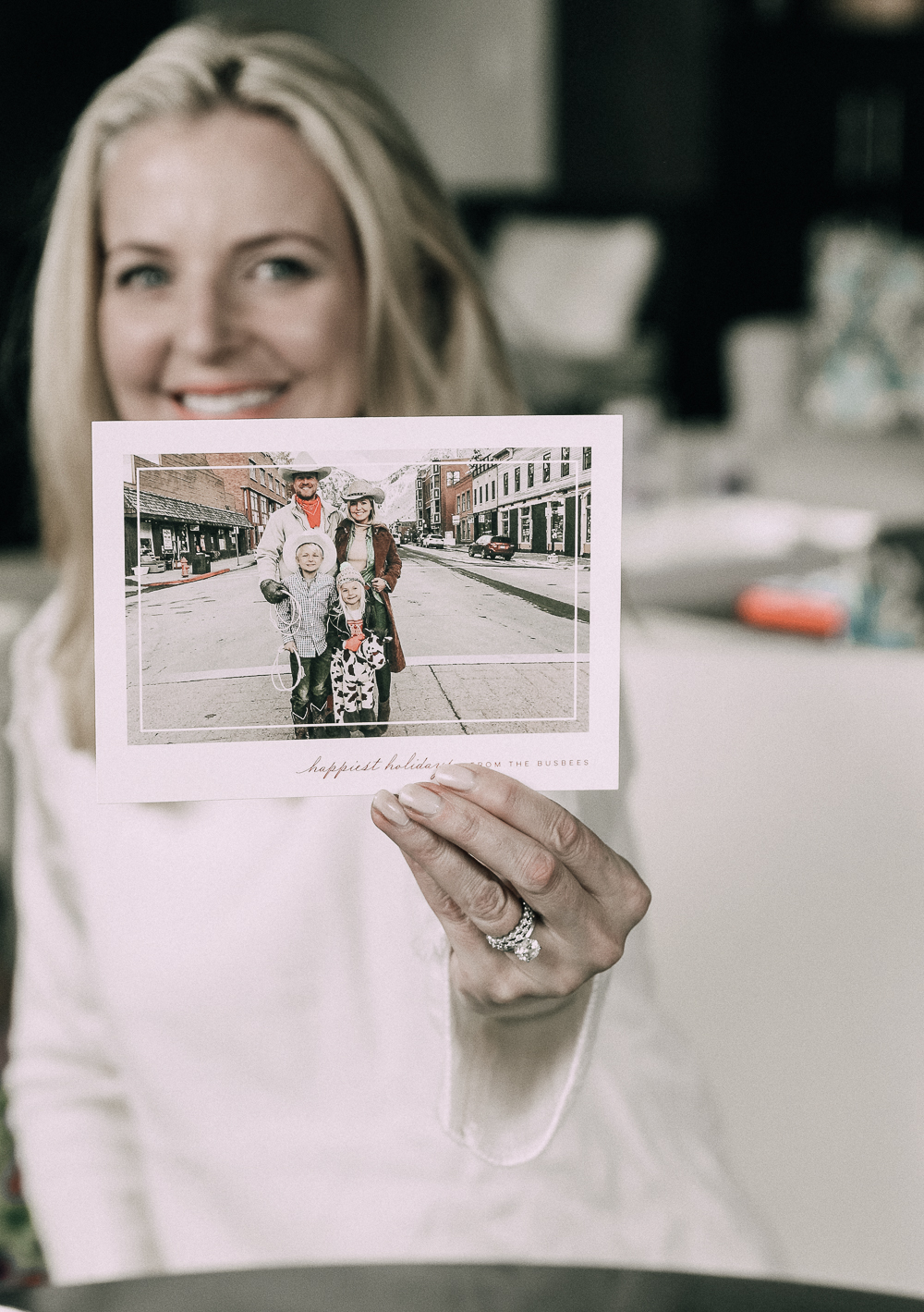 Personalized Holiday Cards and how to create photo cards with Minted
