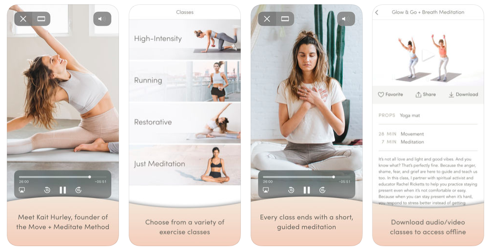 Workout apps, Kait Hurley app