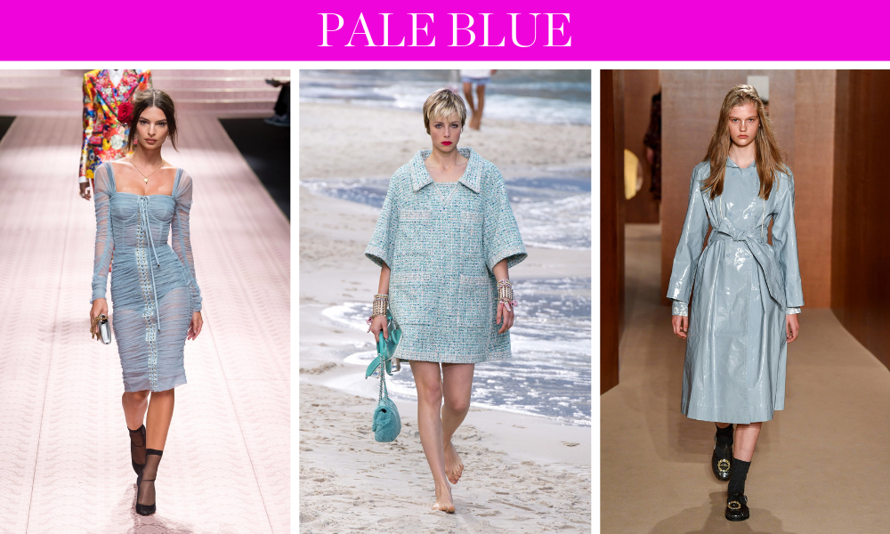 Spring Trends for 2019 by fashion blogger Erin Busbee of BusbeeStyle.com including pastels like pale blue