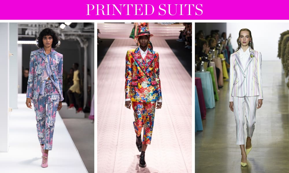 Spring Trends for 2019 by fashion blogger Erin Busbee of BusbeeStyle.com including matching printed suits