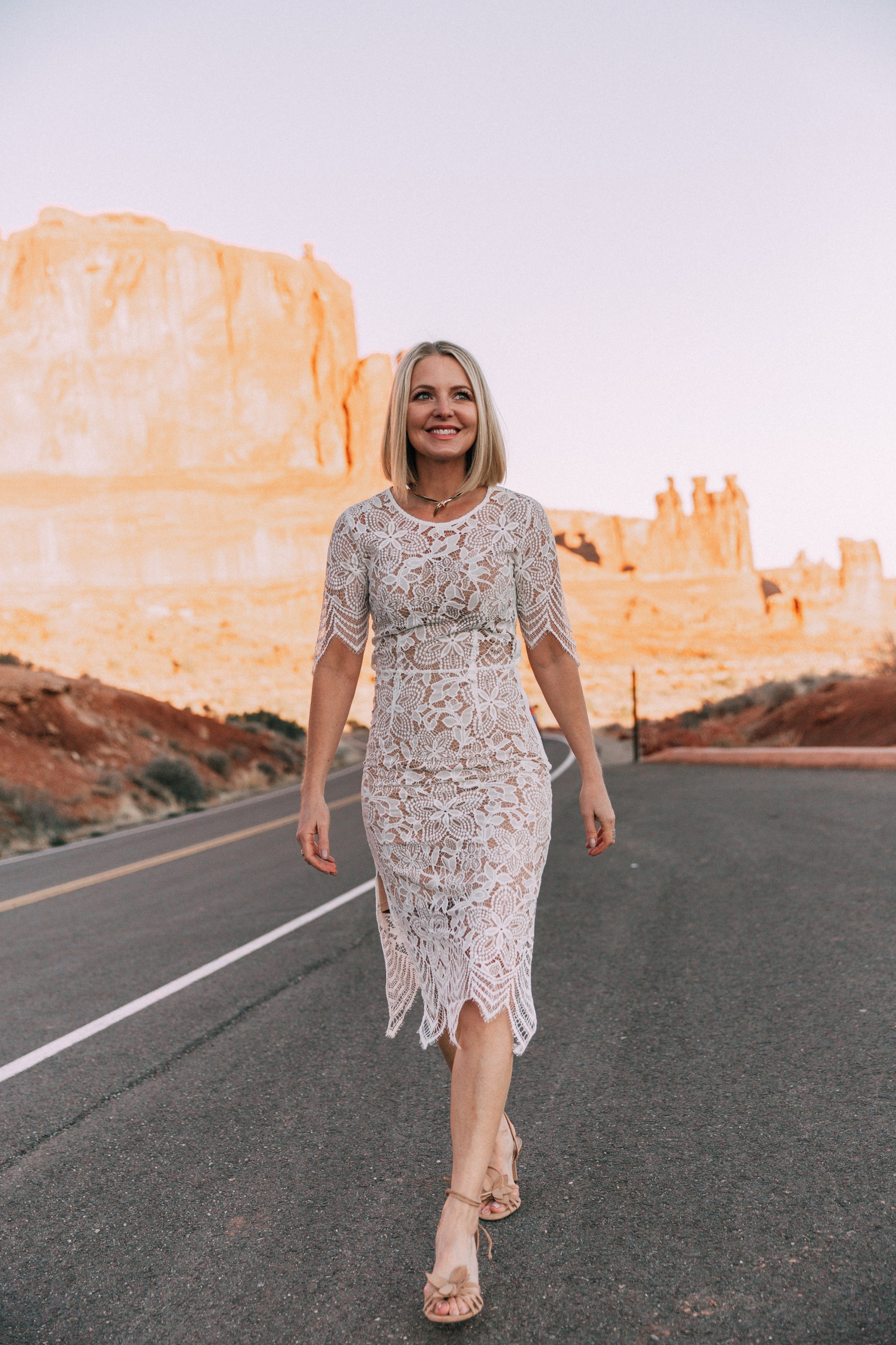 white lace dress over 40, Tips to Wear Sheer Over 40