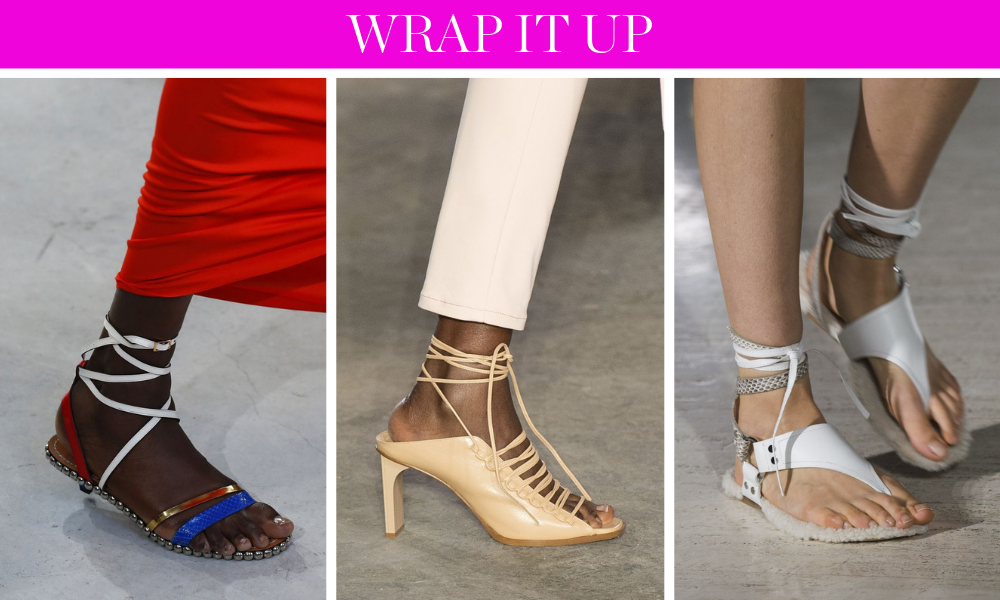 2019 runway shoe fashion trend wrap-up sandals